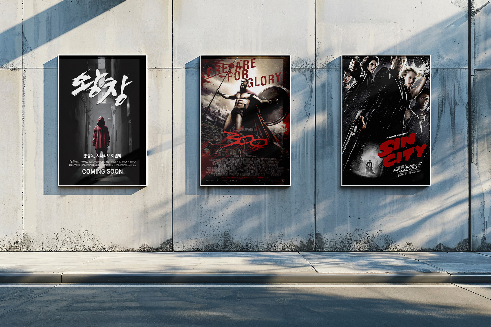 StarZum films — 왕장 / 300 / Sin City