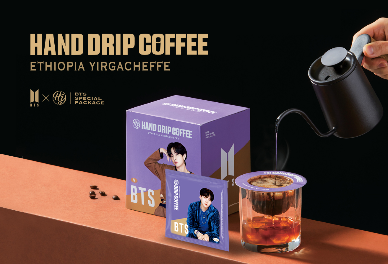 HAND DRIP COFFEE — Ethiopia Yirgacheffe · BTS Special Package